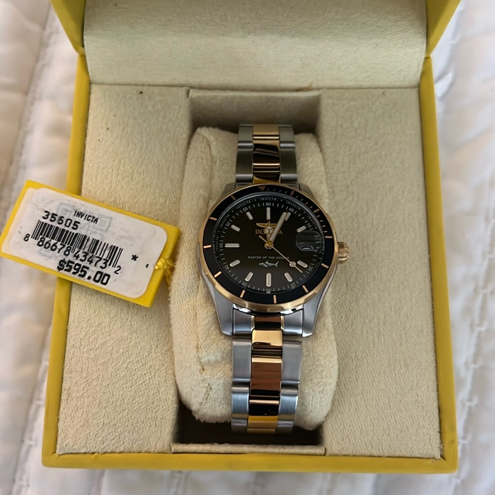 Brand new women’s two toned Invicta watch
